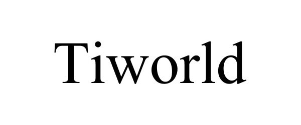 Trademark Logo TIWORLD