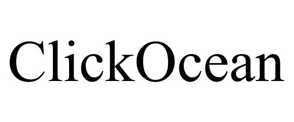 Trademark Logo CLICKOCEAN