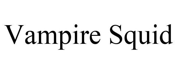 Trademark Logo VAMPIRE SQUID
