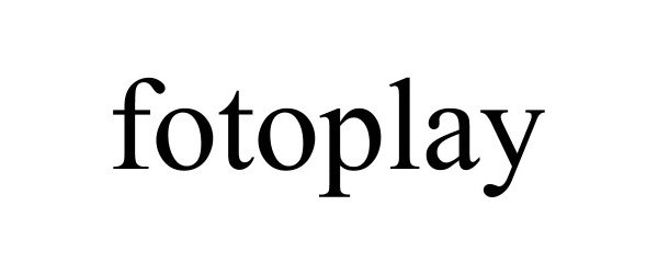 Trademark Logo FOTOPLAY