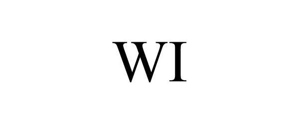 Trademark Logo WI