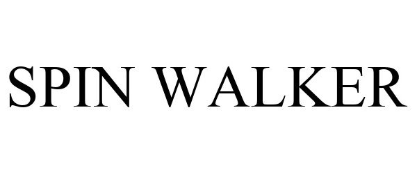 Trademark Logo SPIN WALKER