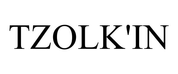 Trademark Logo TZOLK'IN