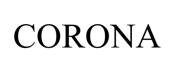 Trademark Logo CORONA