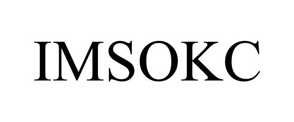 Trademark Logo IMSOKC