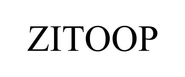 Trademark Logo ZITOOP