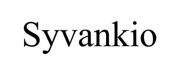 Trademark Logo SYVANKIO