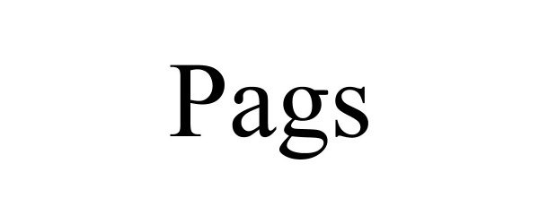 Trademark Logo PAGS