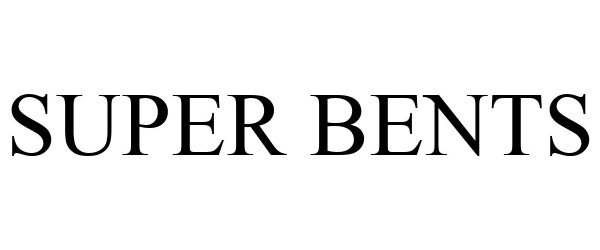 Trademark Logo SUPER BENTS