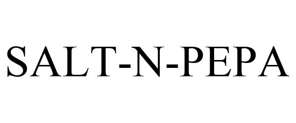 Trademark Logo SALT-N-PEPA