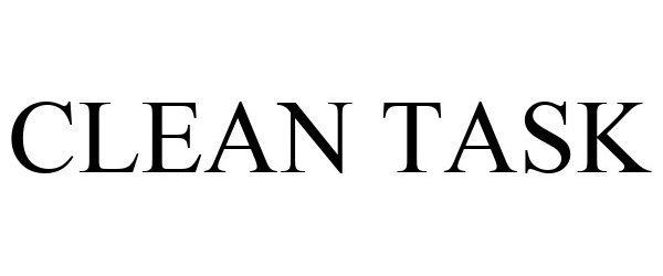 Trademark Logo CLEAN TASK
