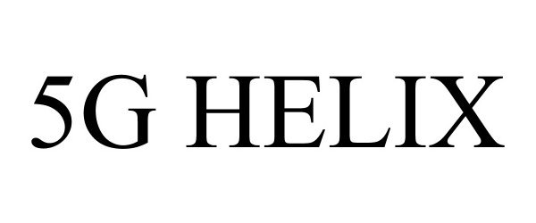 Trademark Logo 5G HELIX