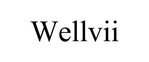 Trademark Logo WELLVII