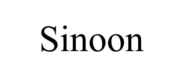 Trademark Logo SINOON