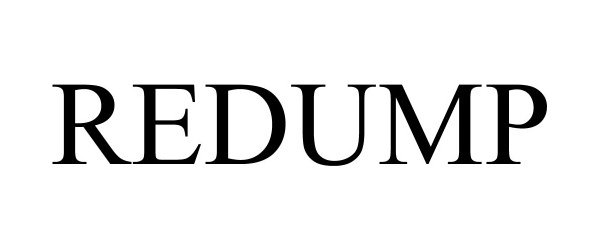 Trademark Logo REDUMP