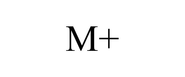 Trademark Logo M+