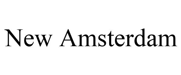Trademark Logo NEW AMSTERDAM
