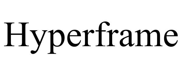Trademark Logo HYPERFRAME