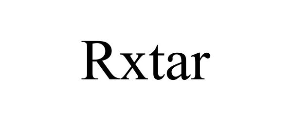 Trademark Logo RXTAR