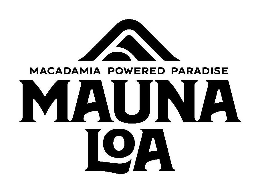 Trademark Logo MACADAMIA POWERED PARADISE MAUNA LOA