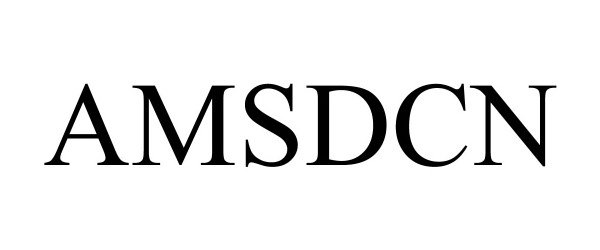 Trademark Logo AMSDCN