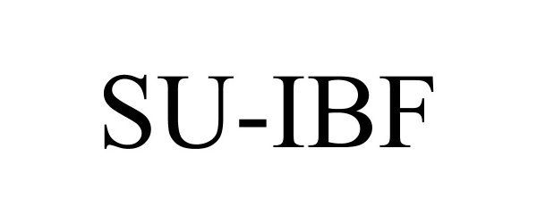 Trademark Logo SU-IBF