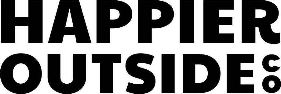 Trademark Logo HAPPIER OUTSIDE COMPANY