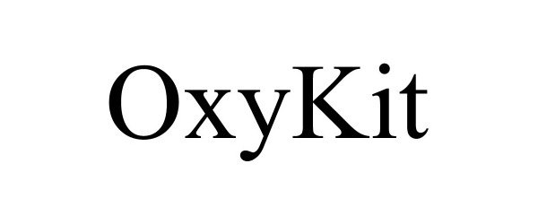 Trademark Logo OXYKIT