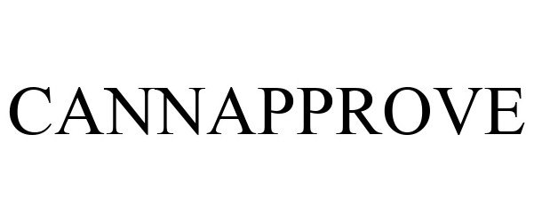 Trademark Logo CANNAPPROVE
