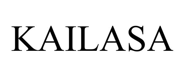 Trademark Logo KAILASA