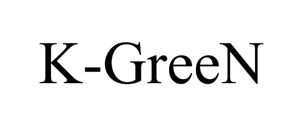 Trademark Logo K-GREEN