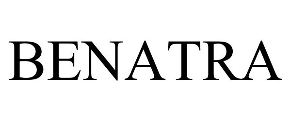 Trademark Logo BENATRA
