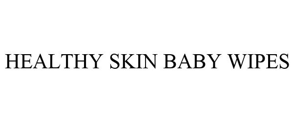  HEALTHY SKIN BABY WIPES