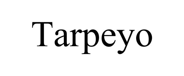 Trademark Logo TARPEYO