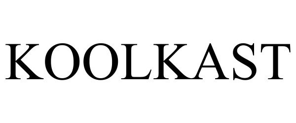 Trademark Logo KOOLKAST