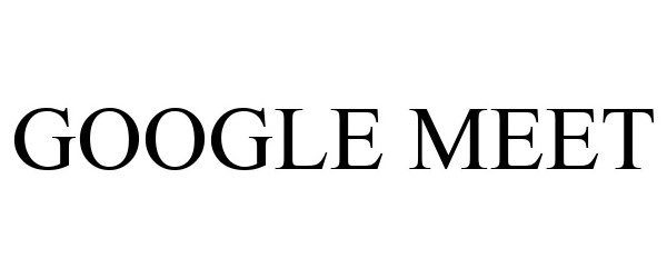 Trademark Logo GOOGLE MEET