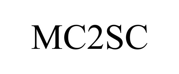 Trademark Logo MC2SC