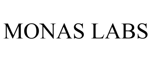 Trademark Logo MONAS LABS