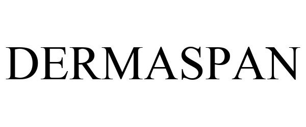 Trademark Logo DERMASPAN