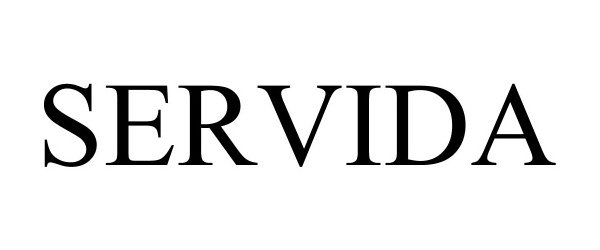 Trademark Logo SERVIDA