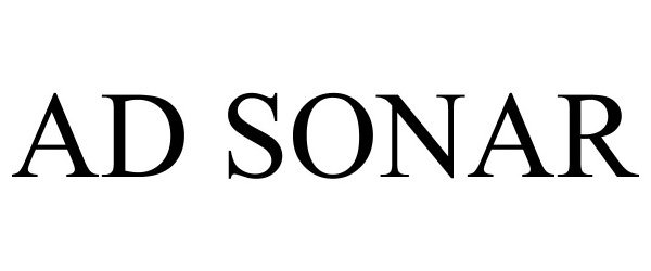 Trademark Logo AD SONAR