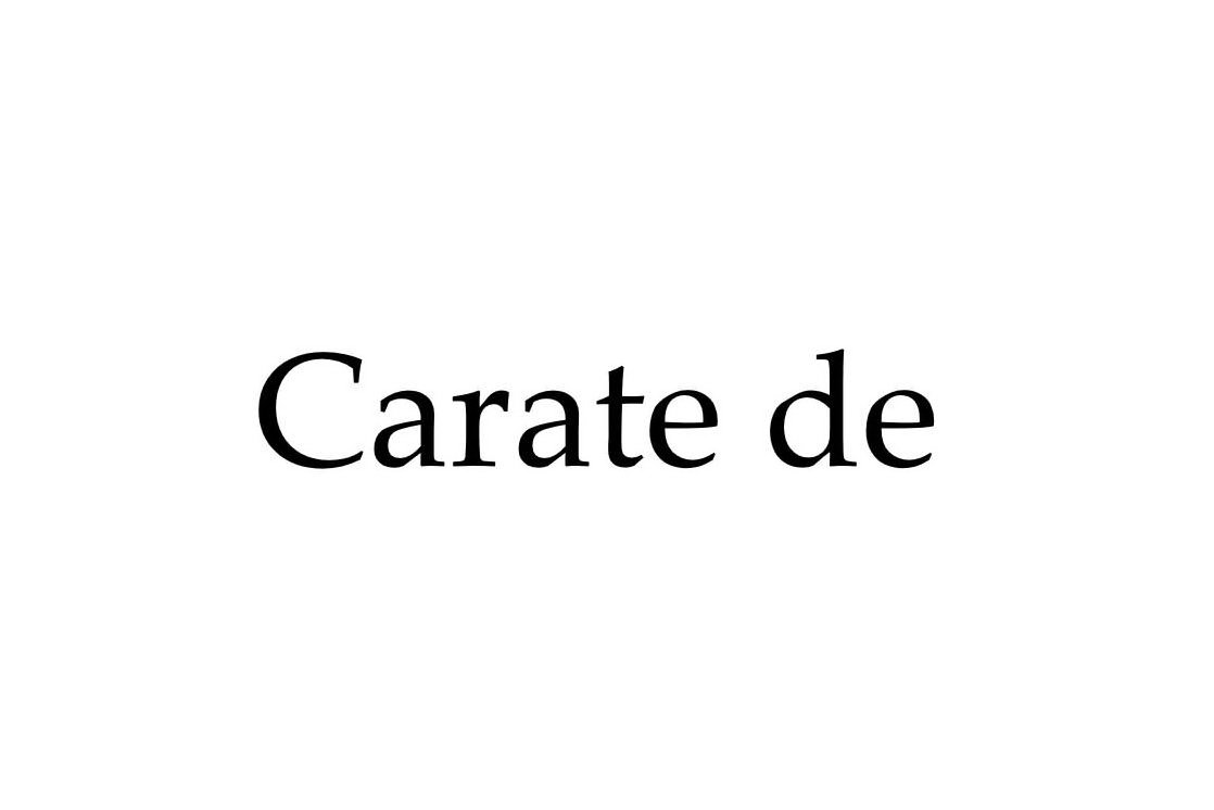  CARATE DE