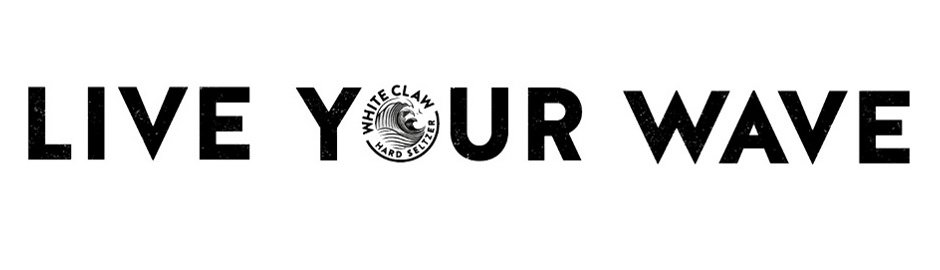  LIVE YOUR WAVE WHITE CLAW HARD SELTZER