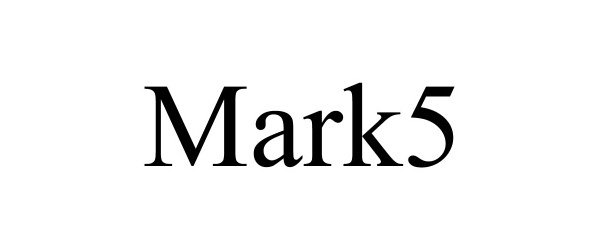 Trademark Logo MARK5