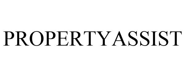 Trademark Logo PROPERTYASSIST