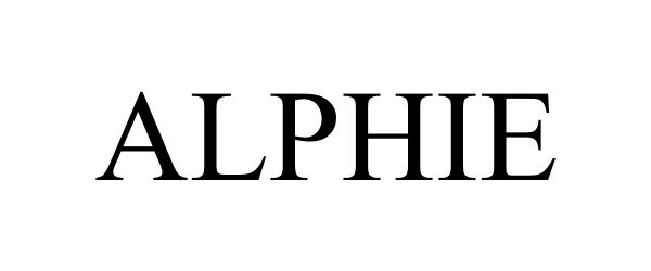  ALPHIE