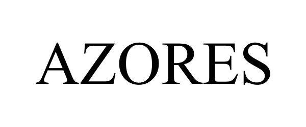 Trademark Logo AZORES
