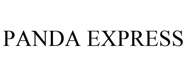 Trademark Logo PANDA EXPRESS