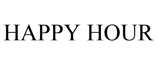 Trademark Logo HAPPY HOUR