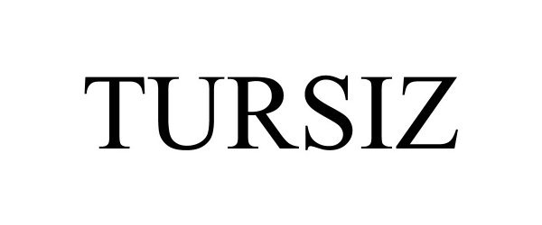 Trademark Logo TURSIZ